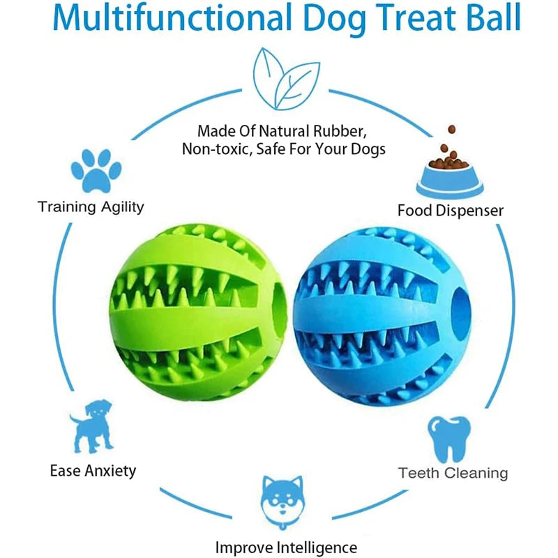 Bite & Reward ball for dogs - Puff & Fluff