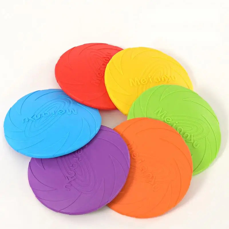 Bite Resistant Frisbee for Dogs - Puff & Fluff