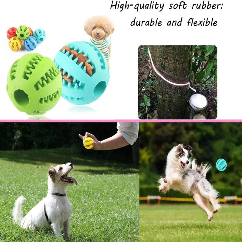 Bite & Reward ball for dogs - Puff & Fluff