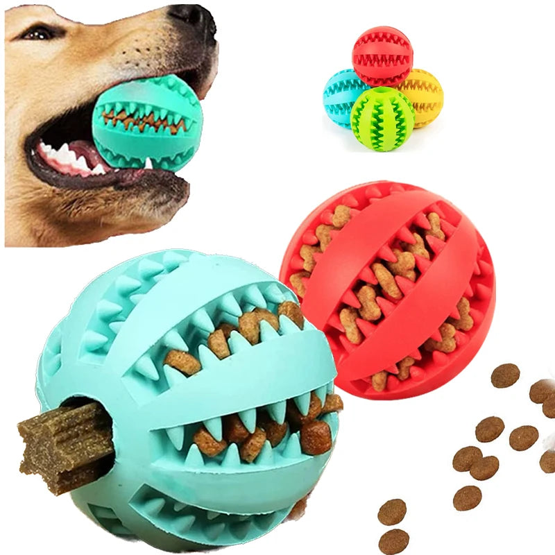 Bite & Reward ball for dogs - Puff & Fluff