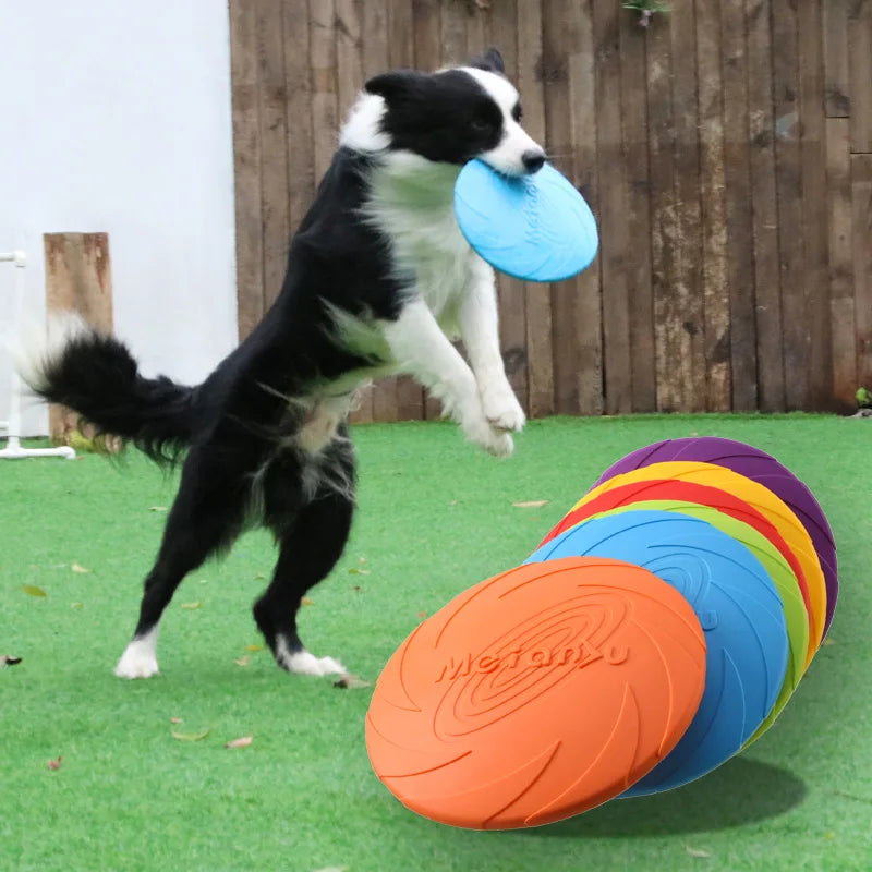 Bite Resistant Frisbee for Dogs - Puff & Fluff