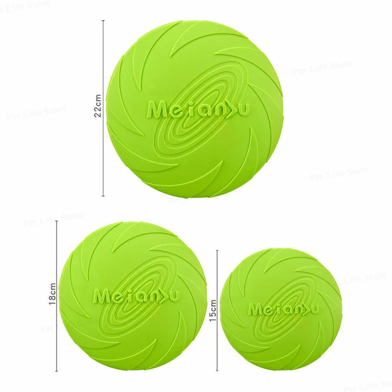 Bite Resistant Frisbee for Dogs - Puff & Fluff